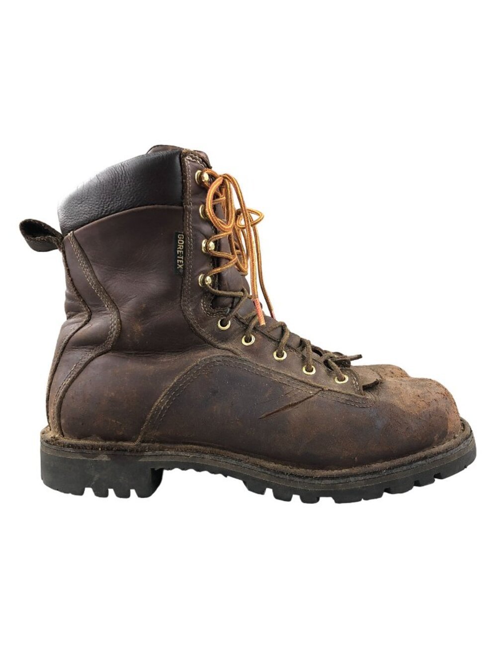 Durango Men's Size 11.5D 8" Quarry 2.0 GTX 600G Brown Leather Lace-Up Boots FAIR